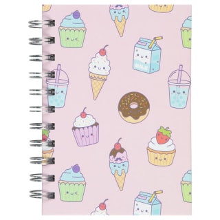 A6 Hardback Notebook - Desserts
