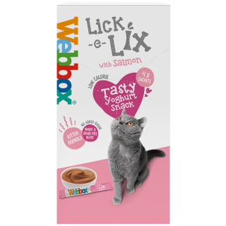 Webbox Lick-e-Lix Cat Treats 4pk - Salmon