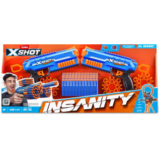 Zuru X-Shot Insanity Manic Twin Pack