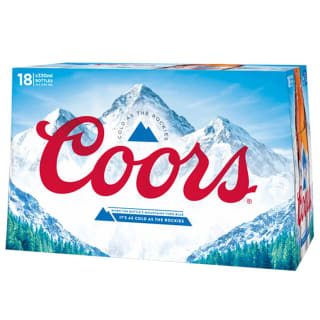 Coors Beer 18 x 330ml