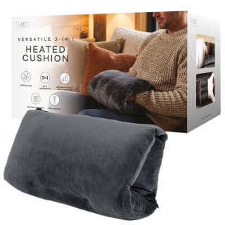 Naeo 2-in-1 Soothing Heated Cushion - Grey