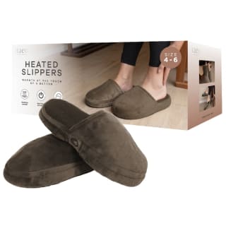 Naeo Heated Slippers - Mocha
