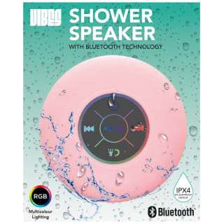 Vibes Bluetooth Shower Speaker - Pink