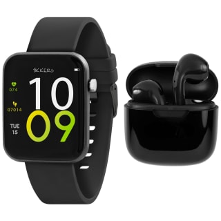Tikkers Smart Watch & Earbuds - Black