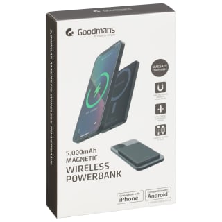 409877-goodmans-5000mah-magnetic-wireless-powerbank-black