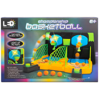 LED Championship Basketball Playset