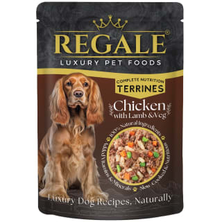 Regale Complete Nutrition Terrine Dog Food 100g - Chicken with Lamb & Veg