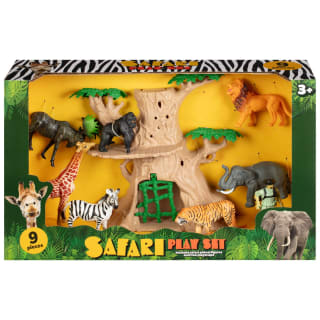 Safari Playset 9pk