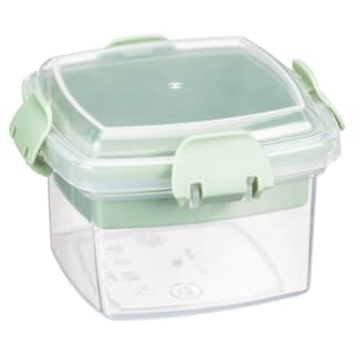2 Compartment Snack Container - Sage