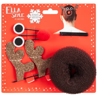 Ella Style Reindeer Hair Bun