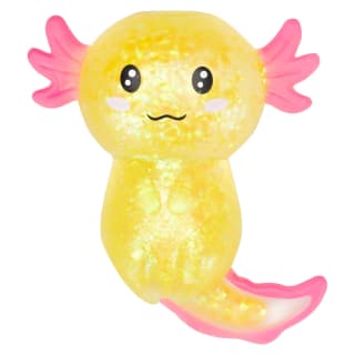 Squishy Axolotl Pastel Plush - Yellow