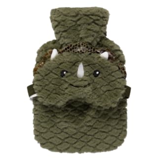 Dino Hot Water Bottle & Eye Mask