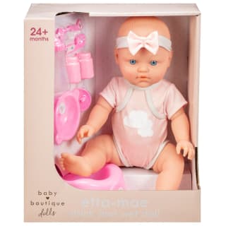 Baby Boutique Drink & Wet Doll - Etta-Mae