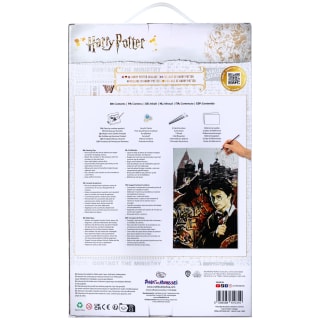 Harry Potter Paint By Numbers | Arts &amp; Crafts | B&amp;M