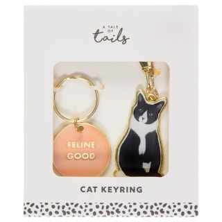 A Tale of Tails Cat Keyring - Feline Good