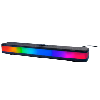 Goodmans Gaming Soundbar with Colour Changing LED Lighting