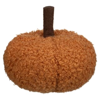 Small Fabric Pumpkin - Orange