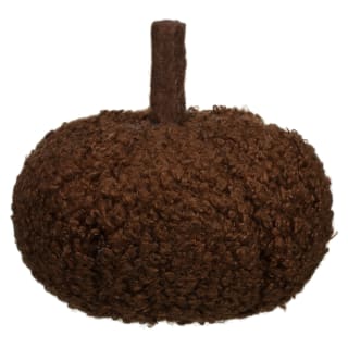 Small Fabric Pumpkin - Brown