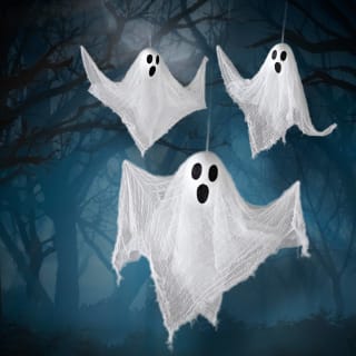 Frightfully Fun Ghost Decor 3pk