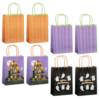 Frightfully Fun Halloween Treat Bags 8pk