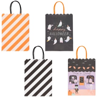 Trick or Sweet Halloween Treat Bags 8pk