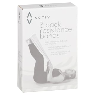 ACTIV Silicone Resistance Bands 3pk