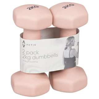 ACTIV 2kg Dumbbells 2pk
