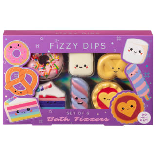 Fizzy Dips Bath Fizzer Set 6pc