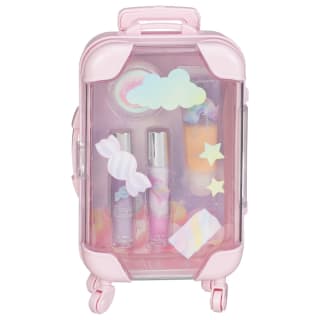 Simple Pleasures Lip Gloss Trolley Case 4pc - Pink