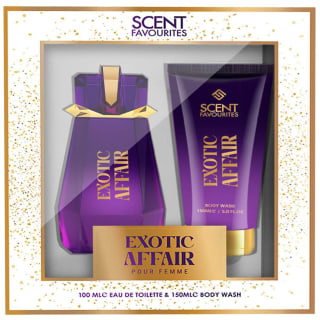 Scent Favourites Exotic Affair Pour Femme EDT & Body Wash Gift Set 2pc