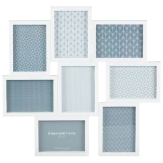 8 Aperture Frame - White
