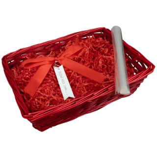Small Willow Hamper - Red