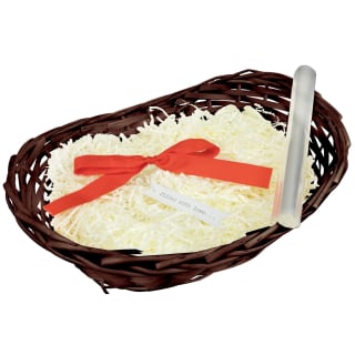 Small Curved Hamper - Brown