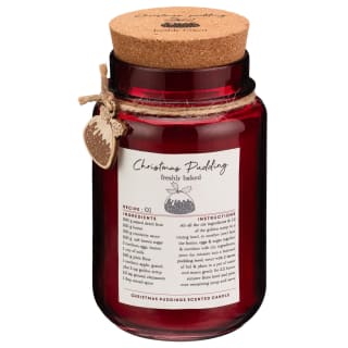 Freshly Baked Scented Candle - Christmas Pudding