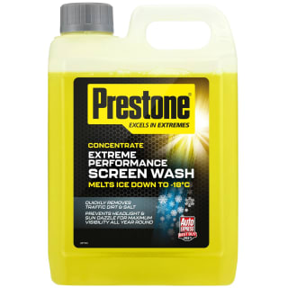 Prestone Extreme Performance Screen Wash Minus 18 Degrees 2.5L