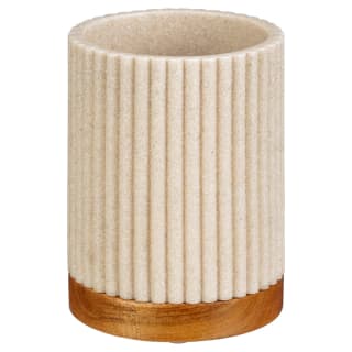 Natural Tumbler with Wooden Base