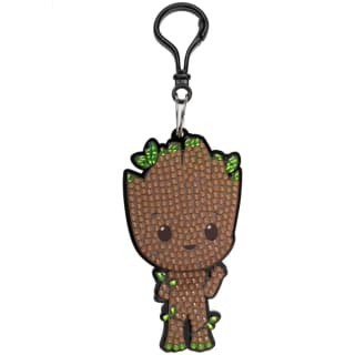 Crystal Art Bag Charm - Groot
