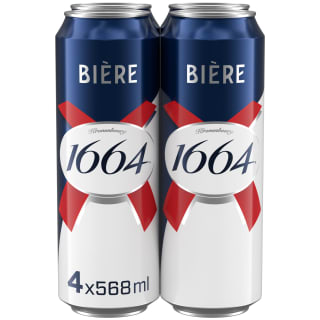 Kronenbourg 1664 Premium Beer 4 x 568ml