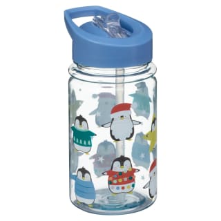 Simply Kids Bottle With Straw - Penguin