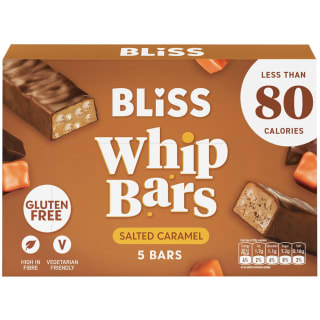 Bliss Whip Bars Salted Caramel 5pk