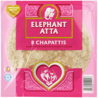 Elephant Atta Chapattis 8pk