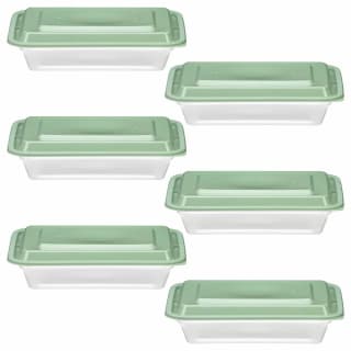 Meal Prep Containers 6pk - Green