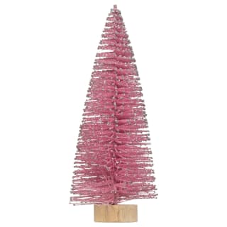 Season of Cheer Pine Tree Ornament - Pink