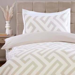 Simply Geo Printed Single Duvet Set