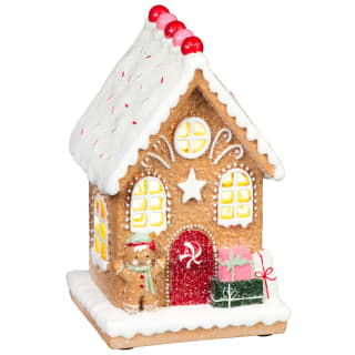 Small Light Up Gingerbread House