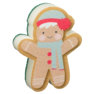 Festive Sponge Scourer - Gingerbread Man