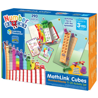 Numberblocks Mathlink Cubes 11-20 Activity Set