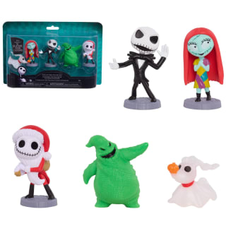 The Nightmare Before Christmas Collectable Figure Set 5pk