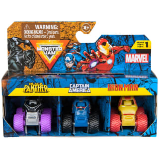 Monster Jam Marvel Mini Monster Truck 3pk