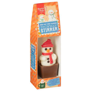 Novelty Singular Stirrers 40g - Snowman